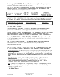 Instructions for Form 260-CAAPP Air Pollution Control Equipment Data and Information - Illinois, Page 4