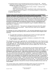 Instructions for Form 260-CAAPP Air Pollution Control Equipment Data and Information - Illinois, Page 5