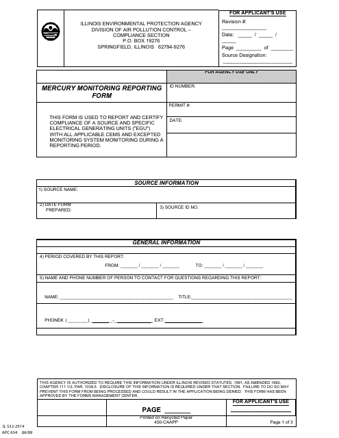 Form 450-CAAPP (IL532-2914)  Printable Pdf