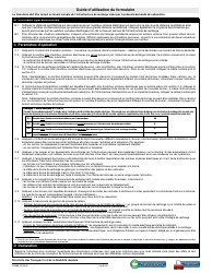 Forme V-3058 Declaration De Conception De L&#039;infrastructure De Recharge - Programme D&#039;electrification Du Transport Scolaire - Quebec, Canada (French), Page 2