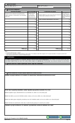 Forme V-3099 Demande D&#039;aide Financiere - Quebec, Canada (French), Page 2