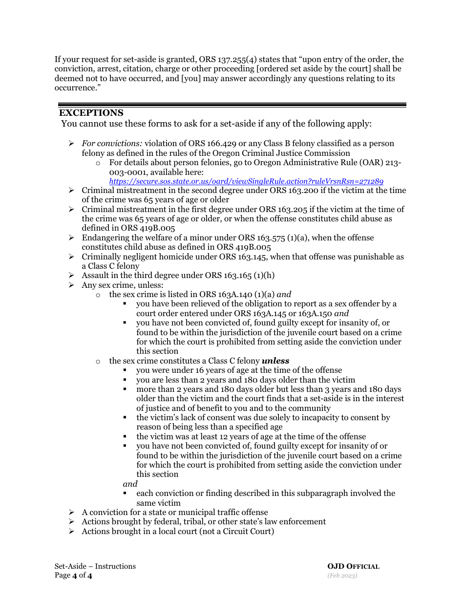 Motion to Set Aside and Declaration in Support - Oregon, Page 4