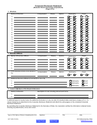 Form SI-PT Corporate Disclosure Statement (Domestic Stock and Foreign Corporations) - California, Page 3