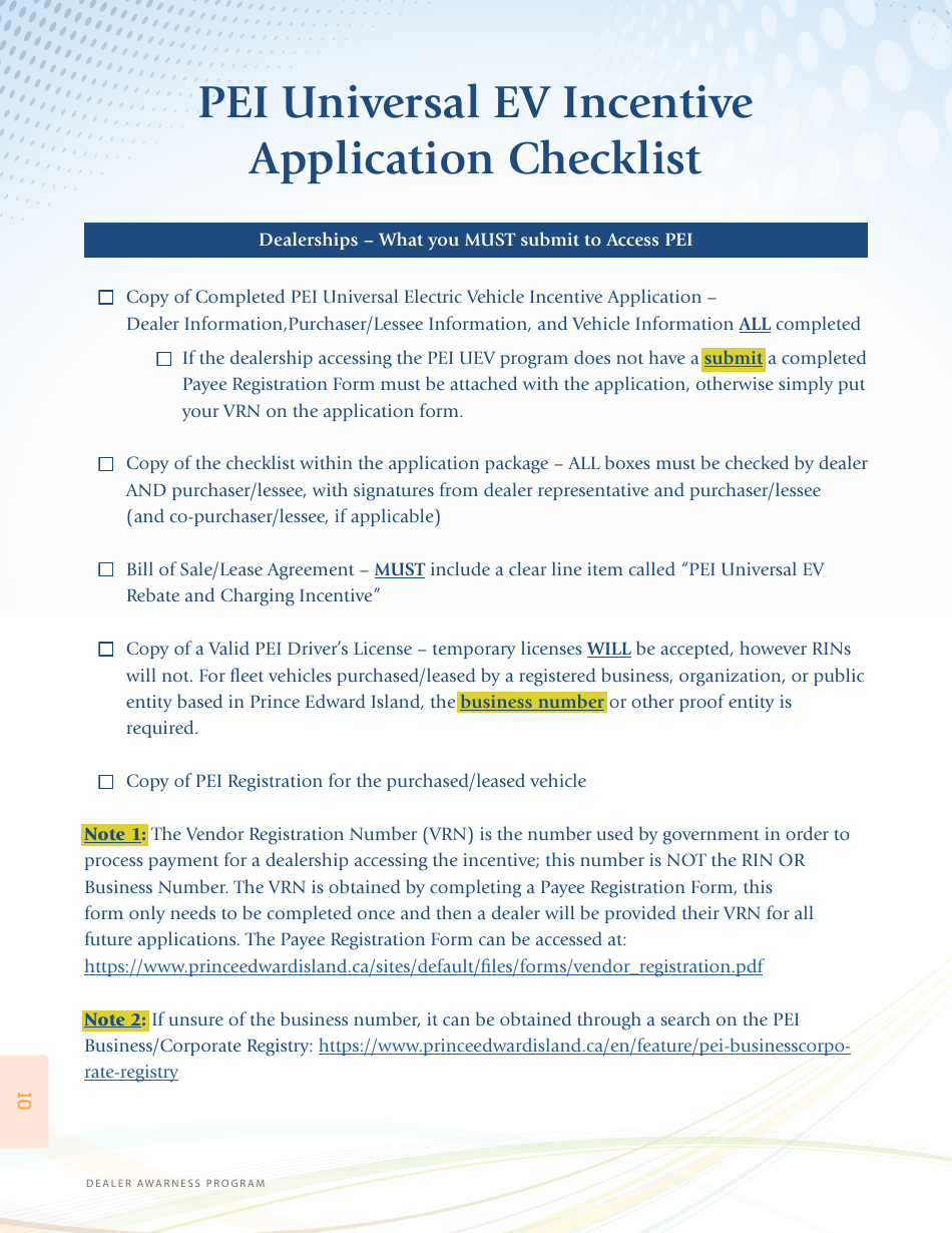 Prince Edward Island Canada Pei Universal Electric Vehicle Incentive