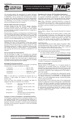 Document preview: Instructions for Form IT-540ES Louisiana Estimated Tax Declaration Voucher for Individuals - Louisiana, 2023