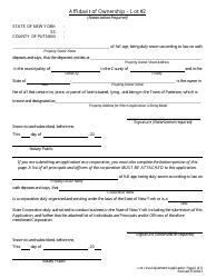 Lot Line Adjustment Application - Town of Patterson, New York, Page 6