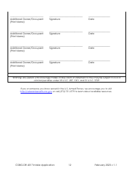 Form DR-4317 Cdbg-Dr Housing Assistance Application - Missouri, Page 11