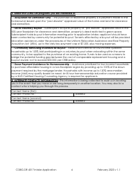 Form DR-4317 Cdbg-Dr Housing Assistance Application - Missouri, Page 3