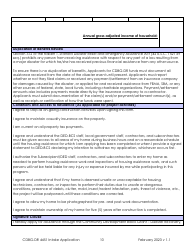Form DR-4451 Cdbg-Dr Housing Assistance Application - Missouri, Page 9