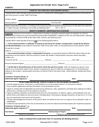 Form CDD-0200 Building Permit Application - City of Sacramento, California, Page 4