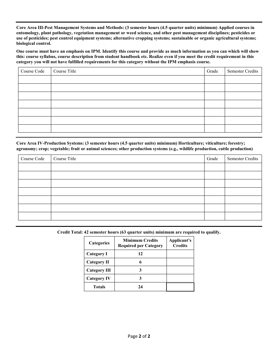Arizona Pest Control Advisor License (Pca) New Application Fill Out