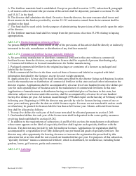 Application for Registration of Specialty Fertilizers - Arizona, Page 7
