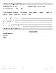 Subdivision Construction Plan Application - City of Austin, Texas, Page 4