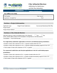 Subdivision Construction Plan Application - City of Austin, Texas, Page 9