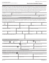 Document preview: ATF Form 3252.5 Reactivation Suitability Request