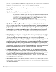 Security Officer Training Tax Credit Program Application - New York, Page 2