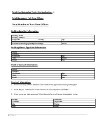 Security Officer Training Tax Credit Program Application - New York, Page 8