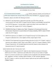 Lhtf Resolution Template - California