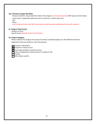 Civil Money Penalty (Cmp) Reinvestment Application Template, Page 10