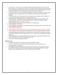 Civil Money Penalty (Cmp) Reinvestment Application Template, Page 2