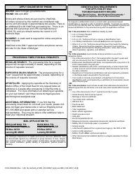 Form DCH-0569-BX Application for a Certified Copy - Michigan Birth Record - Michigan, Page 2