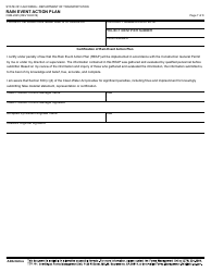Form CEM-2045 Rain Event Action Plan - California, Page 7