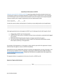 Form AD2:35 Request for Justice User ID - Governmental Agency - Nebraska, Page 2