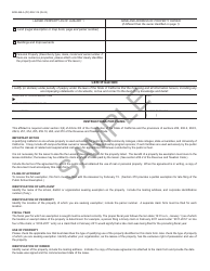 Form BOE-268-A Public School Exemption - Sample - California, Page 2