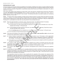 Form BOE-269-AH Claim for Veterans&#039; Organization Exemption - Sample - California, Page 4