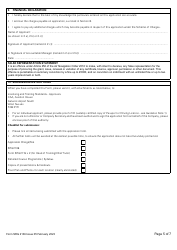 Form SRG2136 Application for Initial Approval or Change to Approval to Conduct Examiner Refresher Seminars Under UK Aircrew Regulation Annex VII - Part-Ora - United Kingdom, Page 5