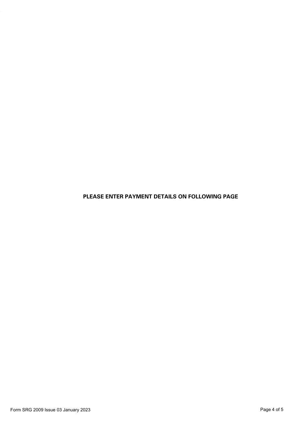 Form SRG2009 Application for Major Aerodrome Infrastructure Project Approval - United Kingdom, Page 4