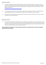 Form SRG2001 Application for Authorisation Granted to Persons at Aerodromes Under Article 257 of the Air Navigation Order 2016 - United Kingdom, Page 4