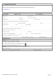 Form SRG2002A Application for an Aerodrome Licence - United Kingdom, Page 8