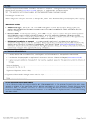 Form SRG1175 Application for Initial Approval of a Type Rating Training Organisation and Variation to Type Rating Training Course Approvals (Aeroplanes and Helicopters) Under Article 168 of the Air Navigation Order 2016 (UK Annex II Aircraft Only) - United Kingdom, Page 7