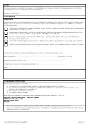 Form SRG2116B Application for Change of Site and/ or Change to Training Course Approvals for Approved Training Organisations Under the UK Aircrew Regulation (Eu) No 1178/2011 (As Amended) Annex VII - Part Ora (Aeroplanes and Helicopters) - United Kingdom, Page 6
