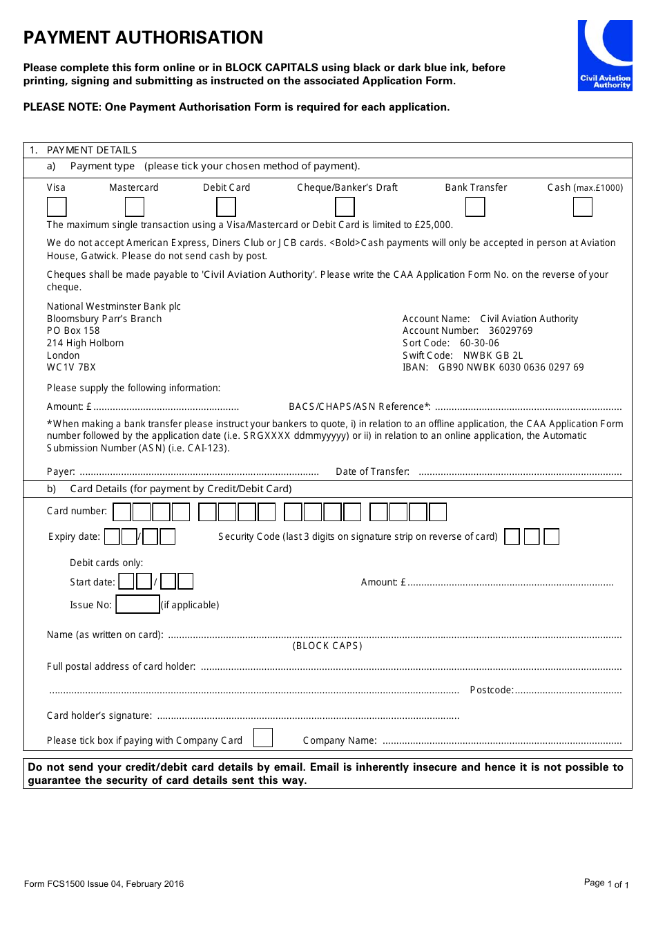 Form SRG2116B Application for Change of Site and / or Change to Training Course Approvals for Approved Training Organisations Under the UK Aircrew Regulation (Eu) No 1178 / 2011 (As Amended) Annex VII - Part Ora (Aeroplanes and Helicopters) - United Kingdom, Page 8
