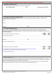 Form SRG1720D Request for Airspace Coordination &amp; Notification (1920d) - United Kingdom, Page 3