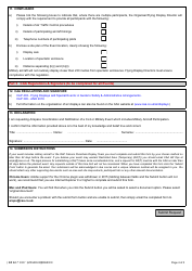 Form SRG1720D Request for Airspace Coordination &amp; Notification (1920d) - United Kingdom, Page 4