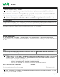 Form 10371A Authorization for Access to Business Account Information - Ontario, Canada, Page 2