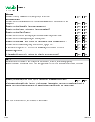 Form 1158A Determining Worker/Independent Operator Status General Questionnaire - Ontario, Canada, Page 4