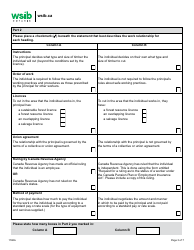 Form 1168A Determining Worker/Independent Operator Status Questionnaire - Logging Industry - Ontario, Canada, Page 3