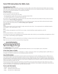 Form PCR Political Contribution Refund Application - Minnesota, Page 3