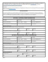 Form DSS-SE-405 Application for Income Withholding Only Services - South Dakota, Page 2