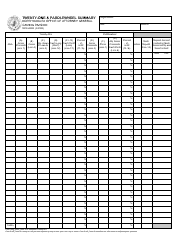 Form SFN53028 Twenty-One &amp; Paddlewheel Summary - North Dakota