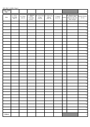 Form SFN18561 Paddlewheel Summary - North Dakota, Page 2