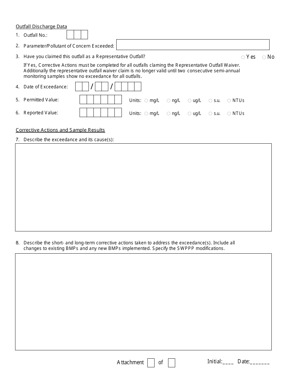 Corrective Action / Non-compliance Event Form - Gp-0-23-001 - New York, Page 4