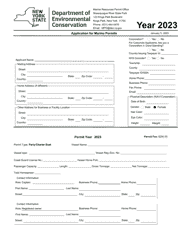 Marine District Party &amp; Charter License Application - New York, Page 3