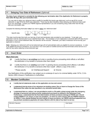 Form PSRS-8 Application for Retirement - Pennsylvania, Page 9