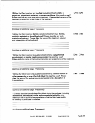 Form 0112 Annual Report of Guardian of the Person - Collin County, Texas, Page 2