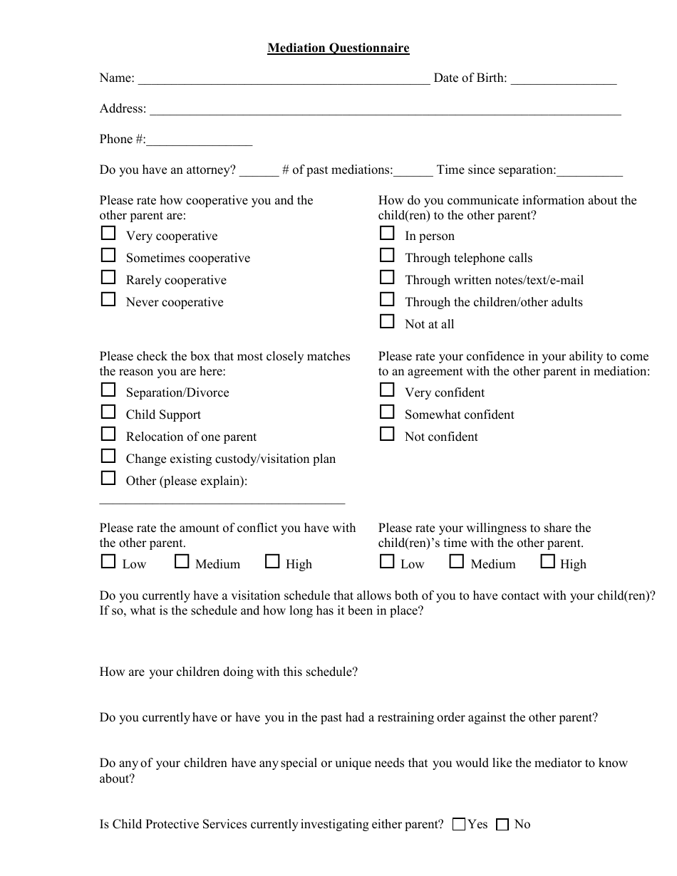 Informed Consent for Mediation - County of Kern, California, Page 3